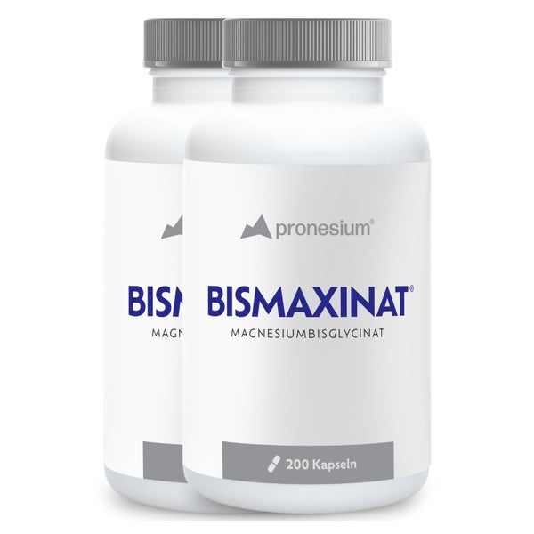 BISMAXINAT® Magnesiumbisglycimat - Magnesium Glyicinat Kapseln 2x200 St