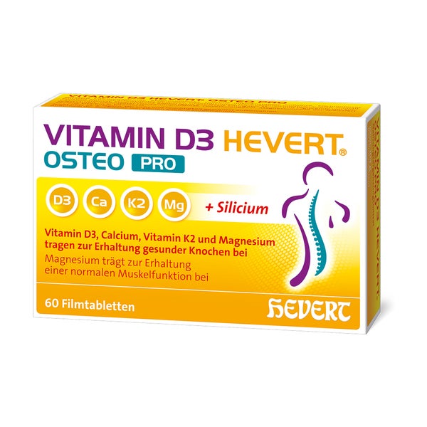 Vitamin D3 Hevert Osteo Pro Filmtabletten 60 St