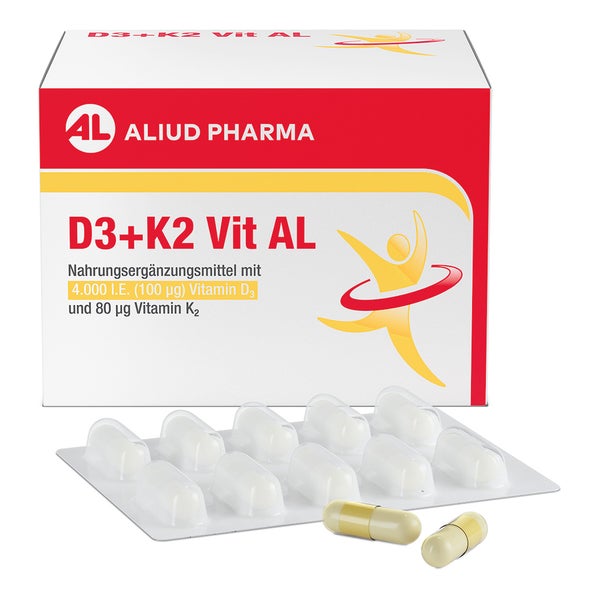D3+K2 Vit Al 4000 I.e./80 Ug Kapseln 90 St