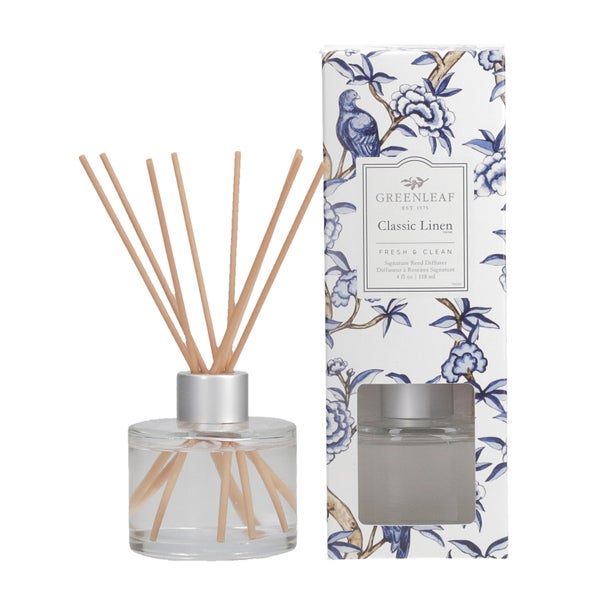 Greenleaf Classic Linen – Aromatischer Reed Diffuser 118 ml