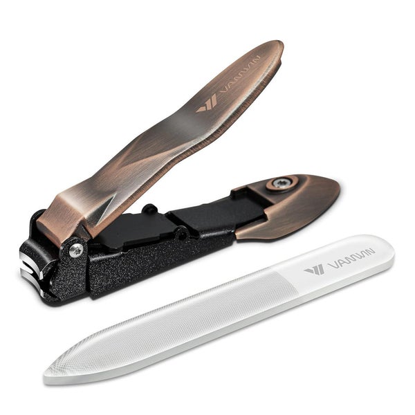 Nagelknipser Auffangbehälter Edelstahl Ergonomisch Hebel Gla 1 St