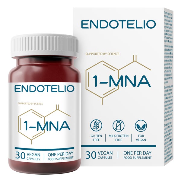 Endotelio 1-MNA Kapseln – NAD+ Optimierung 30 St