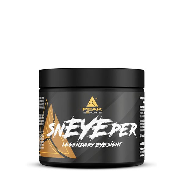 PEAK SnEYEper - 60 Kapseln I 30 Portionen I mit Lutein I Zeaxanthin I Astaxanthin I Vitaminen & Mineralstoffen I Sehvermögen 51 g