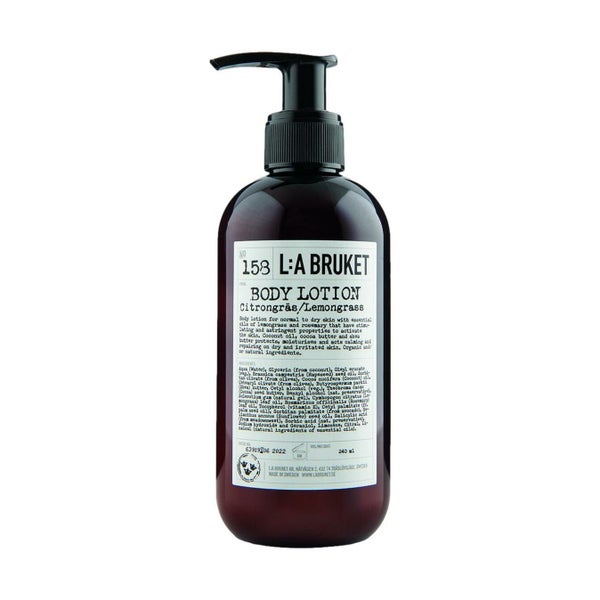 L:A Bruket, 158 Body Lotion Lemongrass