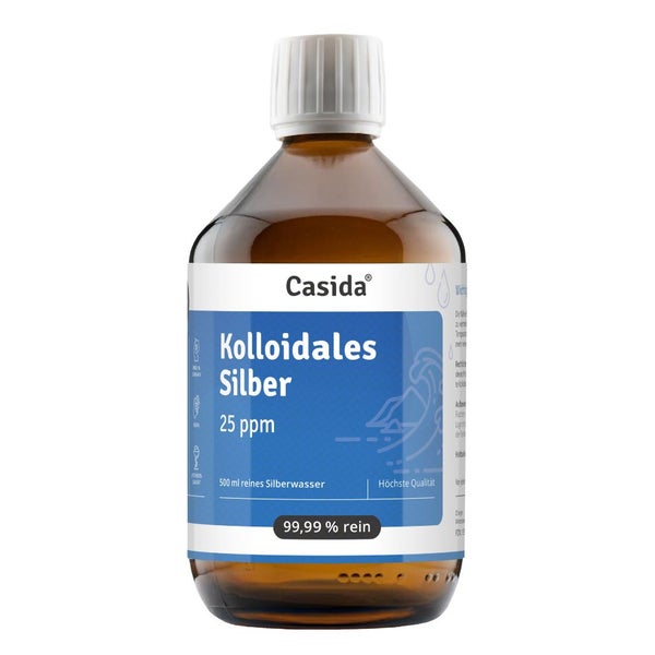 Kolloidales Silber 25 Ppm 99.99% 500 ml