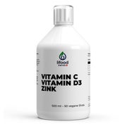 Vitamin C + D3 + Zink Shots 500 ml
