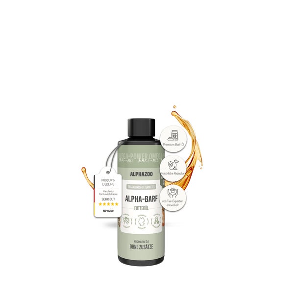 Alpha-Barf Futteröl für Katzen 100 ml
