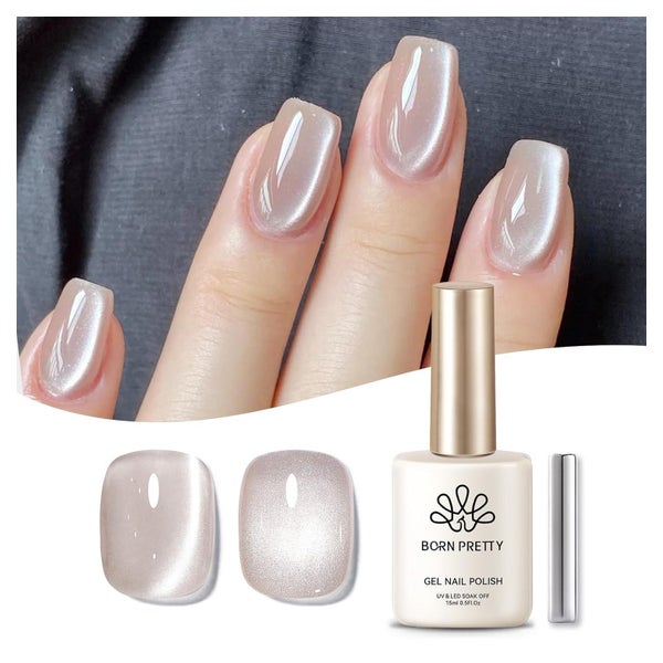 Nagellack Gel Cat Eye Magnetic UV Mondlicht Mermaid 15 ml Nu 1 St