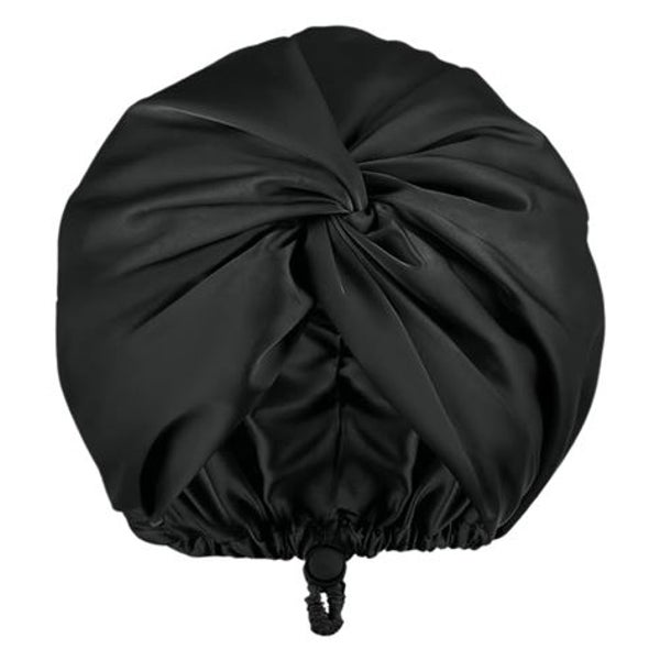 Satin Turban Bonnet
