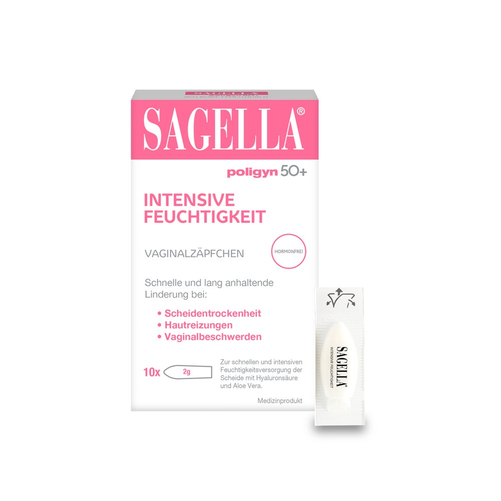 Sagella Poligyn 50+ Intensive Feuchtigkeit Ovula 10 St