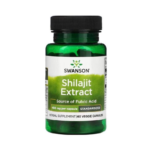 Swanson Shilajit Extract 400mg - 60 Kapseln 60 St