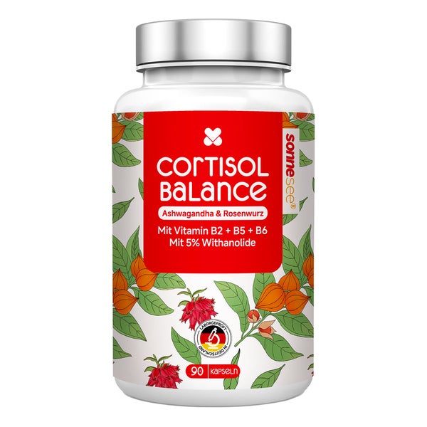 Sonnesee Cortisol Balance 5 in 1, 90 Kapseln 90 St