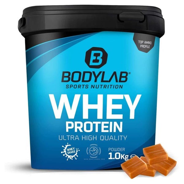 Bodylab24 Whey Protein Pulver, Toffee 1000 g
