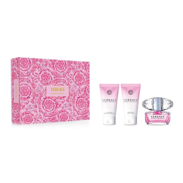 Versace Bright Crystal EDT 50 ml + SG 50 ml + BL 50 ml