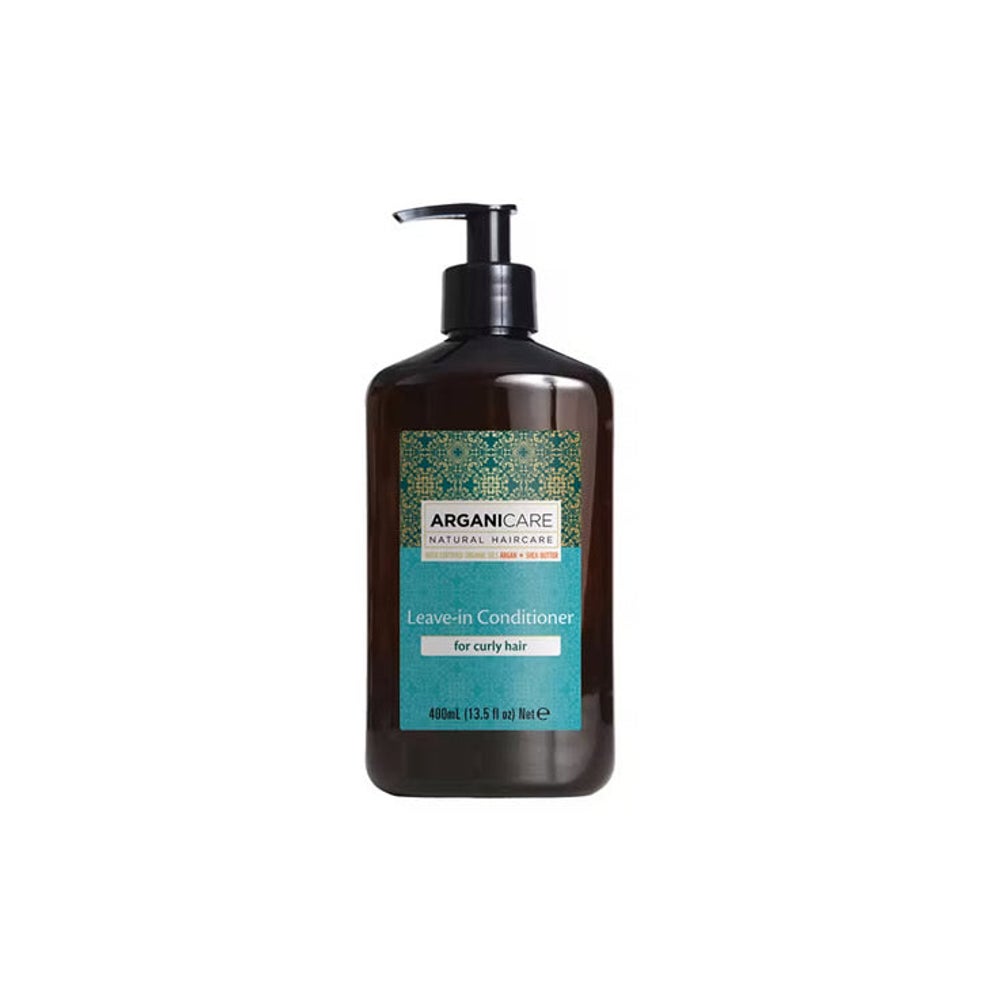 Arganicare Schützende Leave-in-Feuchtigkeitscreme - Lockiges Haar - Argan 400 ml 4 St