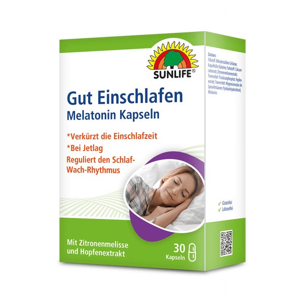 SUNLIFE® Melatonin Kapseln 9,81 g