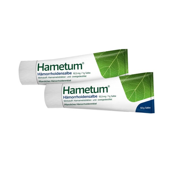 Hametum Hämorrhoiden Doppelpack 2X50 g