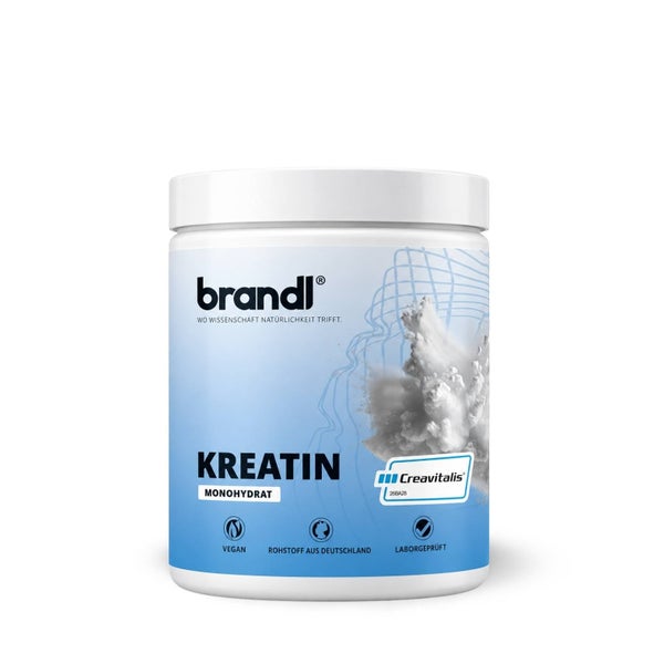 brandl® Kreatin Monohydrat – Rohstoff aus Deutschland 300 g