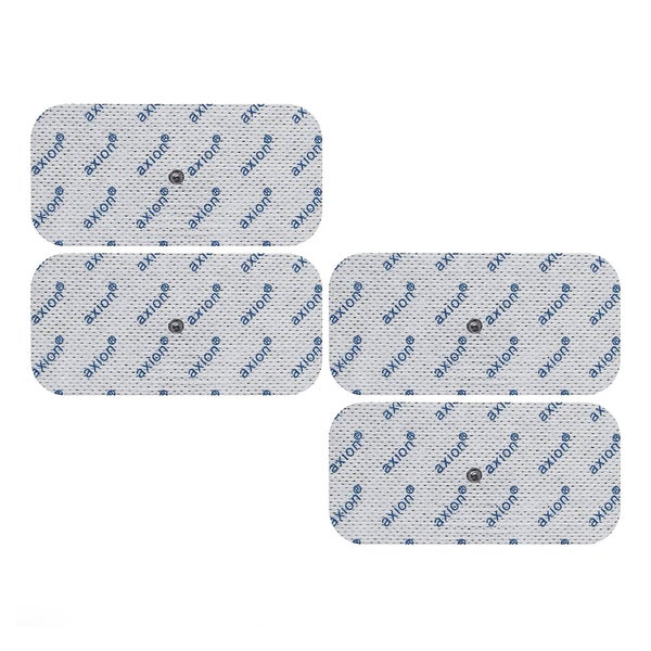 axion® selbstklebende Elektrodenpads 10x5 cm - 3.5mm DK 4 St