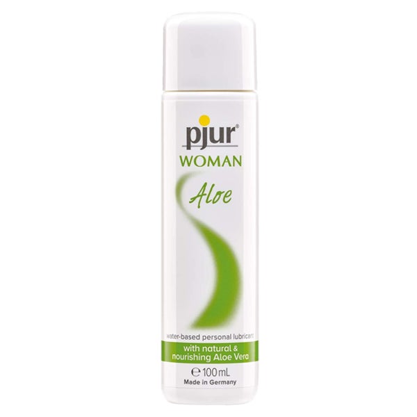 pjur® WOMAN ALOE «Waterbased Personal Lubricant» parabenfreies Gleitgel für Frauen