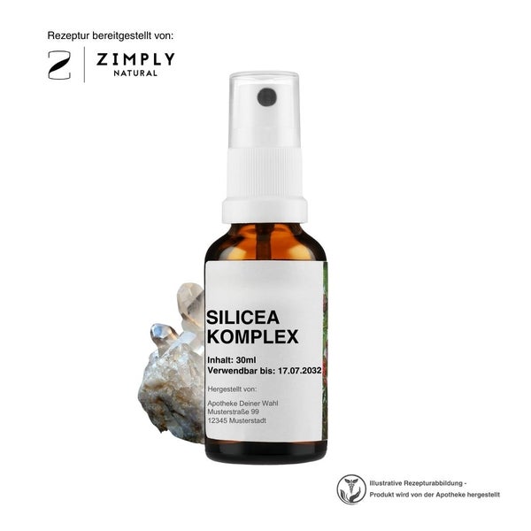 Zimply Natural SILICEA KOMPLEX - Pflanzbasierte Rezeptur 30 ml