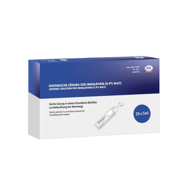 Iea Medical Isotonische Lösung Z.inh.0,9% Nacl 20X5 ml
