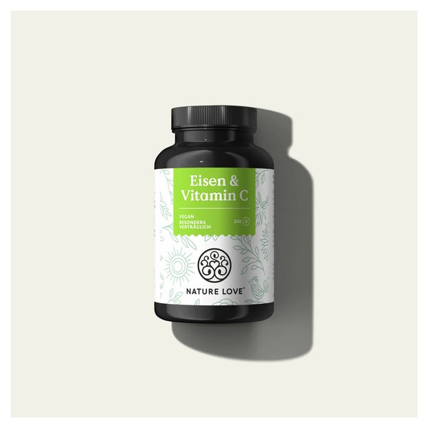 Eisen mit Vitamin C 240 Tabletten Nature Love  St