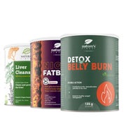 Nature's Finest Detox Fat Burn Starterset für Fettverbrennung & Entgiftung 375 g