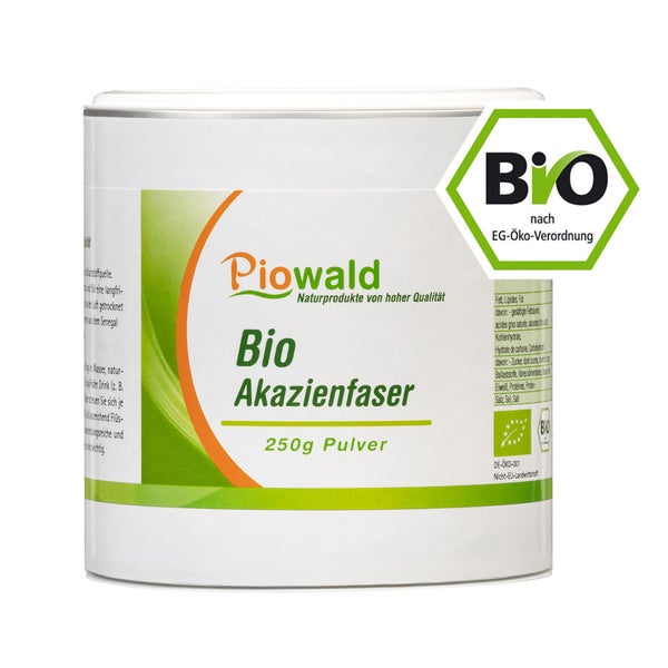 Piowald BIO Akazienfaser - Pulver 250 g