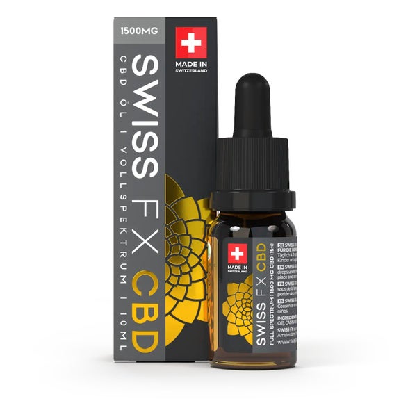 SWISS FX CBD Öl 15% Vollspektrum 10 ml