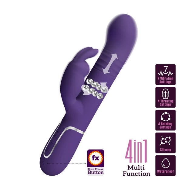 Pretty Love - Coale Rabbit Vibrator 4 In 1 St