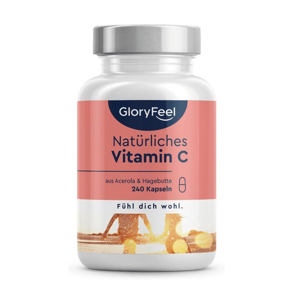 gloryfeel® Natürliches Vitamin C - 400 mg 240 St