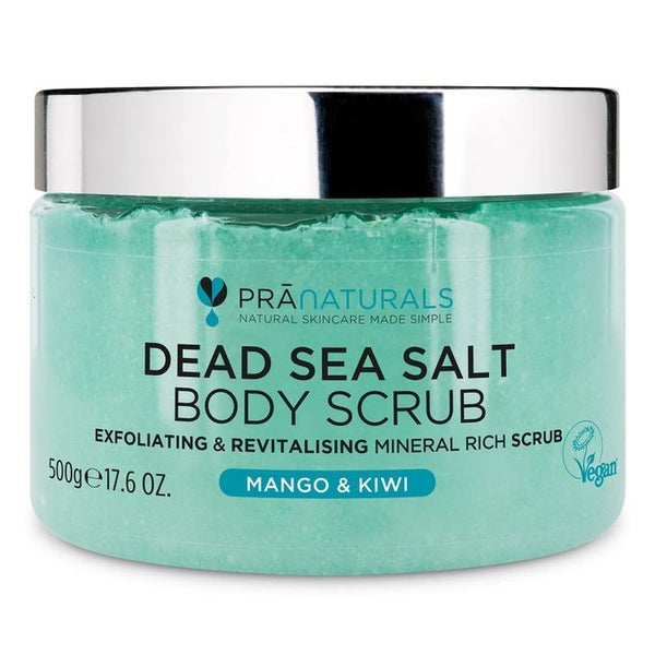 PraNaturals Erfrischendes Körperpeeling Body Scrub aus dem Toten Meer 500 g