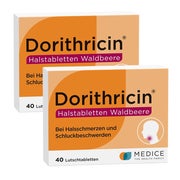 Produktabbildung: Dorithricin Waldbeere Doppelpack 2X40 St