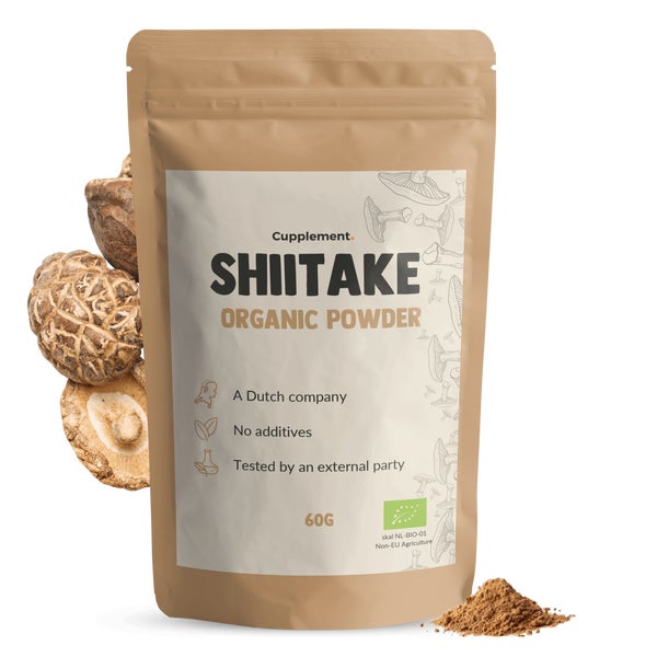 Cupplement - Shiitake  BIO - Pulver 60 g