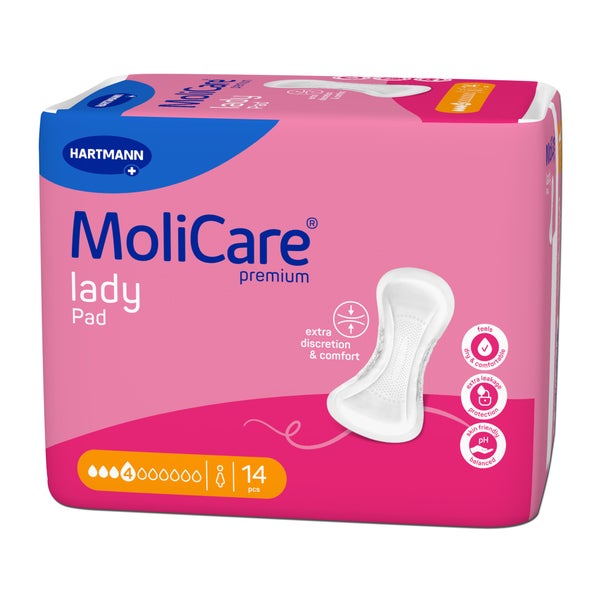 Molicare Premium Lady Pad 4 Tropfen 14 St