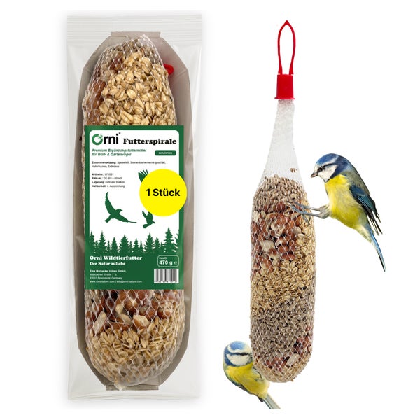 Orni Futterspirale für Wildvögel 470g 1 St