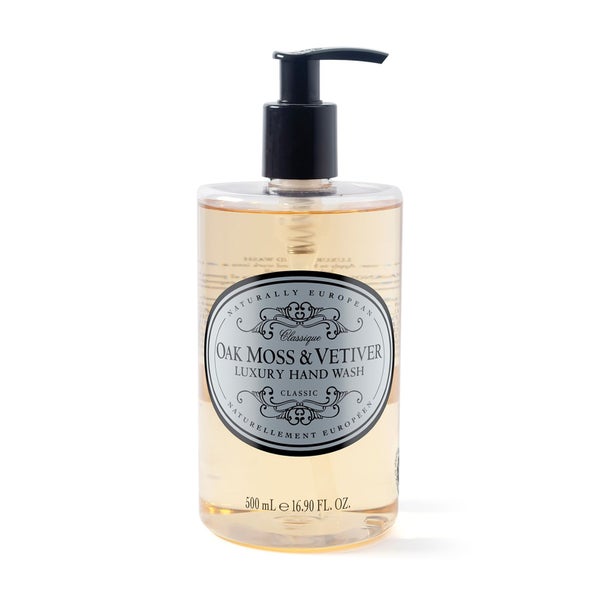 Naturally European Flüssigseife – Oak Moss & Vetiver 500 ml
