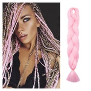 Braids Extensions Kunsthaar Einflechten 60 cm (1er Pack) Hel 1 St