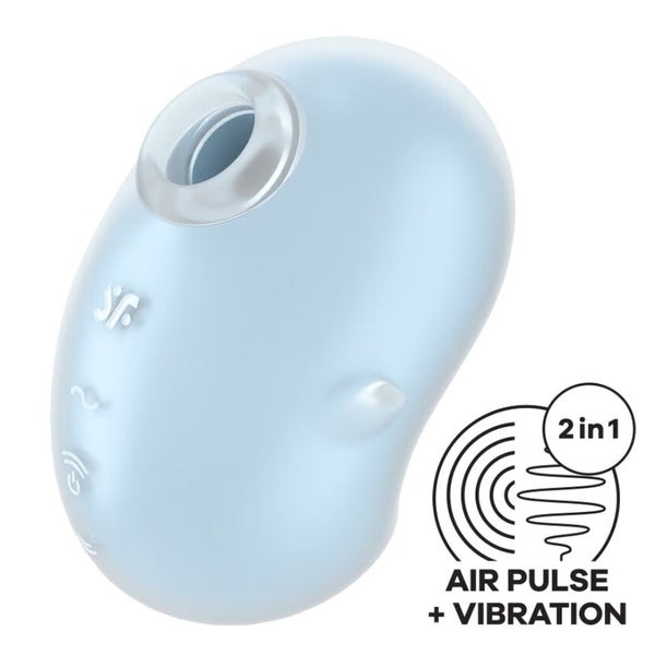 Satisfyer - Satisfyer - Cutie Ghost Auflegevibrator Hellblau 1 St