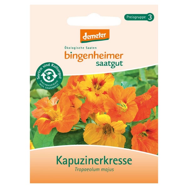Bingenheimer Saatgut - Kapuzinerkresse