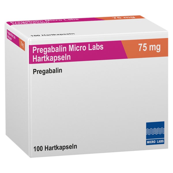 Pregabalin Micro Labs 75 Mg Hartkapseln 100 St