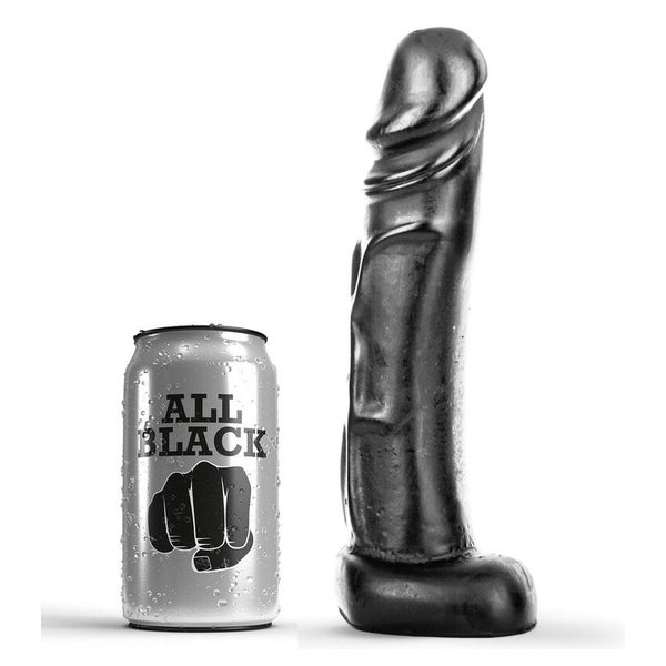 All Black - Realistischer dunkler Dildo