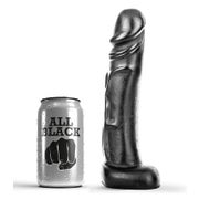 All Black - Realistischer dunkler Dildo