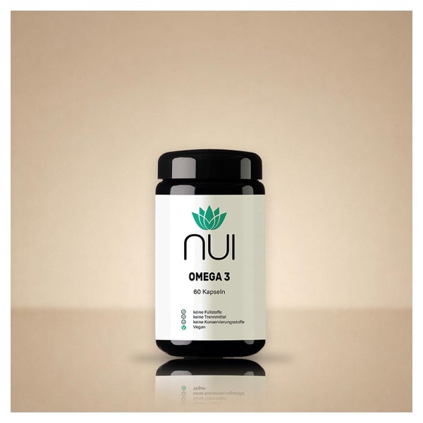 NUI Omega 3 (DHA + EPA), 60 Softgel-Kapseln 60 St