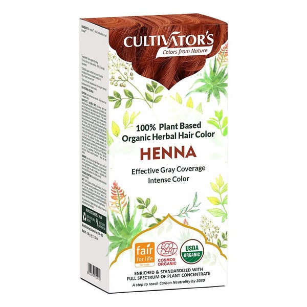CULTIVATOR'S - Natürliche Pflanzenhaarfarbe Henna 100 g 100 g