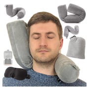 Nackenkissen Memory Foam verstellbar Reisekissen 1 St