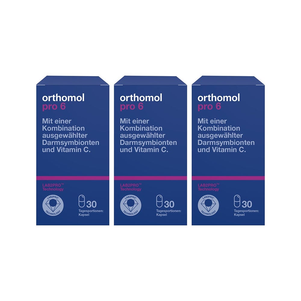 orthomol pro 6 Dreierpack 3X30 St