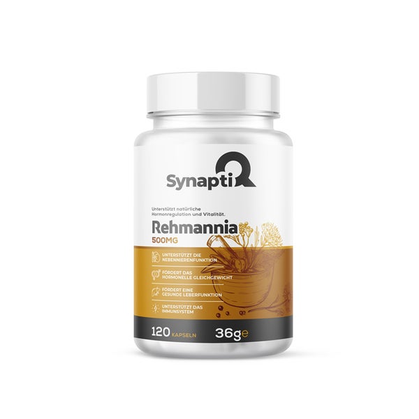 SynaptiQ® Rehmannia 500 mg 120 Kapseln 36 g