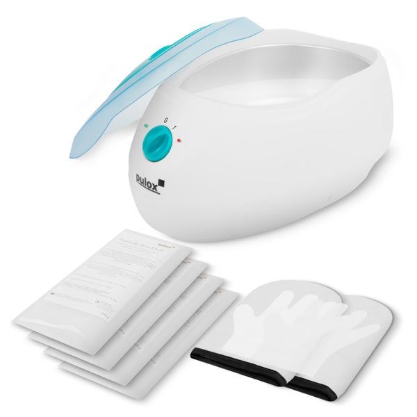 Pulox Paraffin Wachsbad - Paraffinbad inkl. 4x Paraffinwachs 1 St